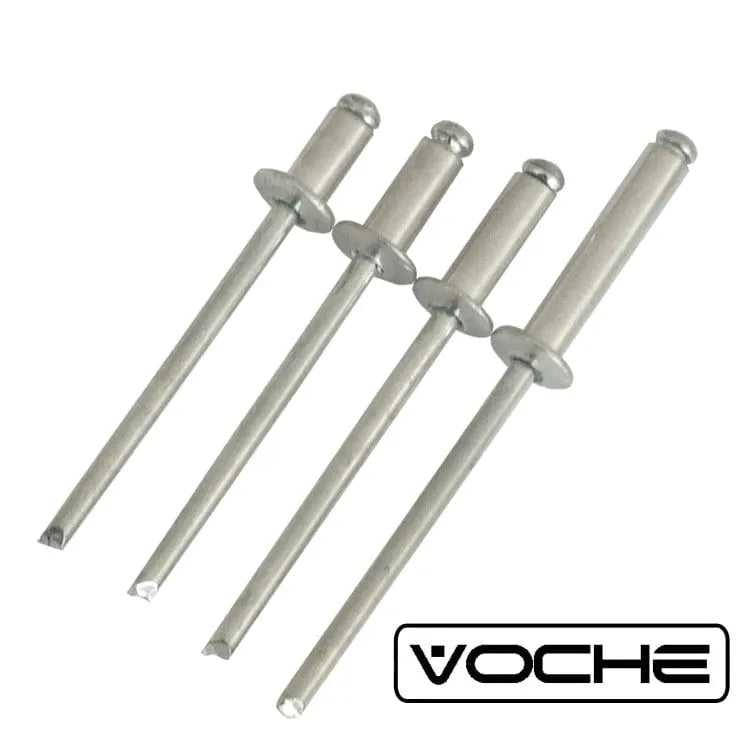 Voche Rivets Voche® 1000Pc Aluminium 3.2Mm Assorted Blind Pop Rivets Pack + Storage Case