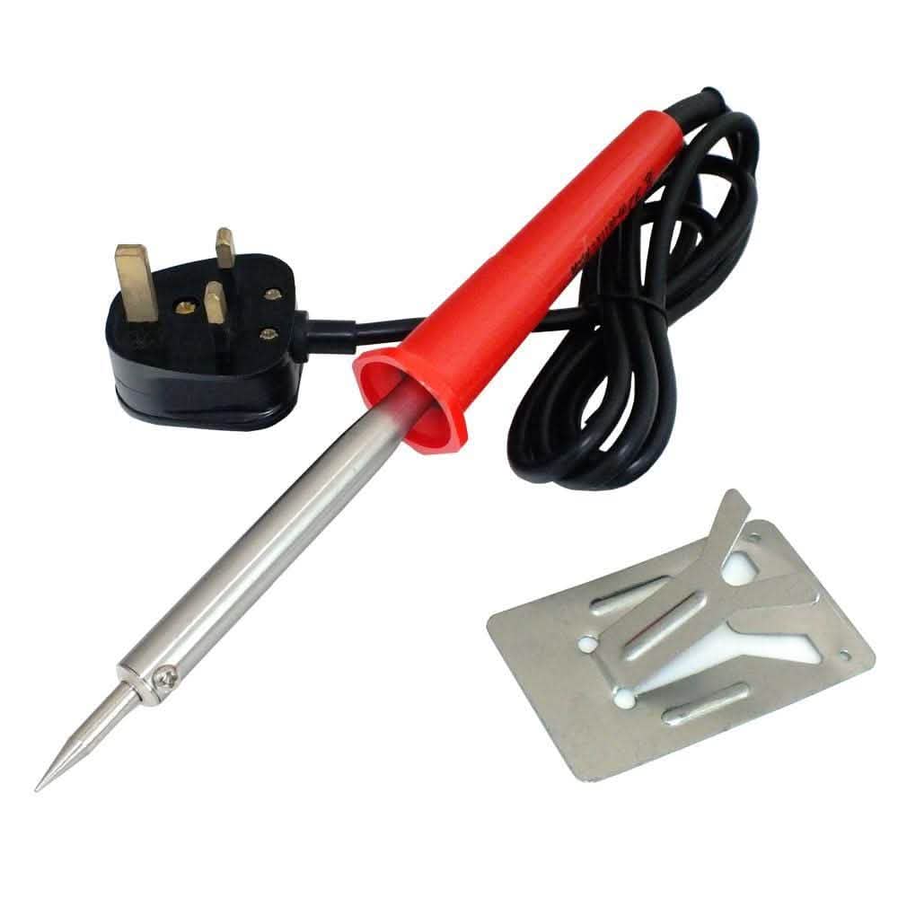 Voche Soldering Iron Voche® 60W Electric Soldering Iron Needle Tip + Helping Hands Magnifying Glass