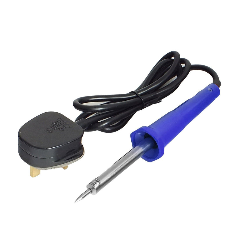 Voche Soldering Irons Voche 30w Electric Mains Powered Soldering Iron Long Reach Needle Point Tip