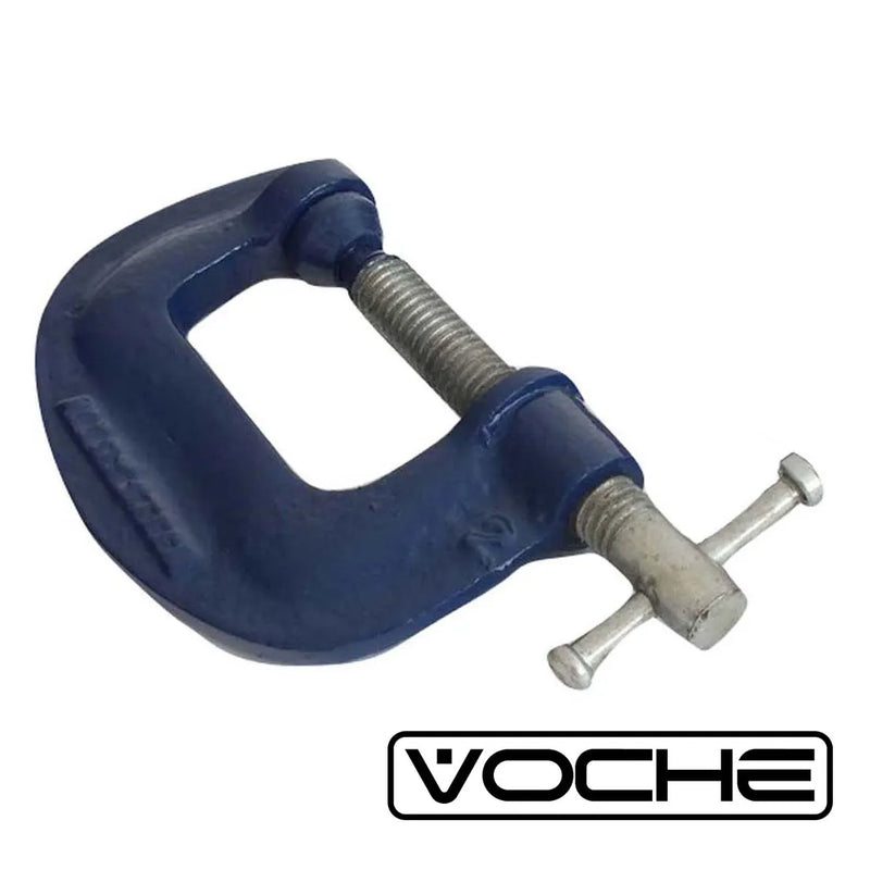 Voche Tool Clamps & Vises Heavy Duty 2" G C Clamps Woodworking Grip Carpenter Gluing Vise - 2Pk - Voche