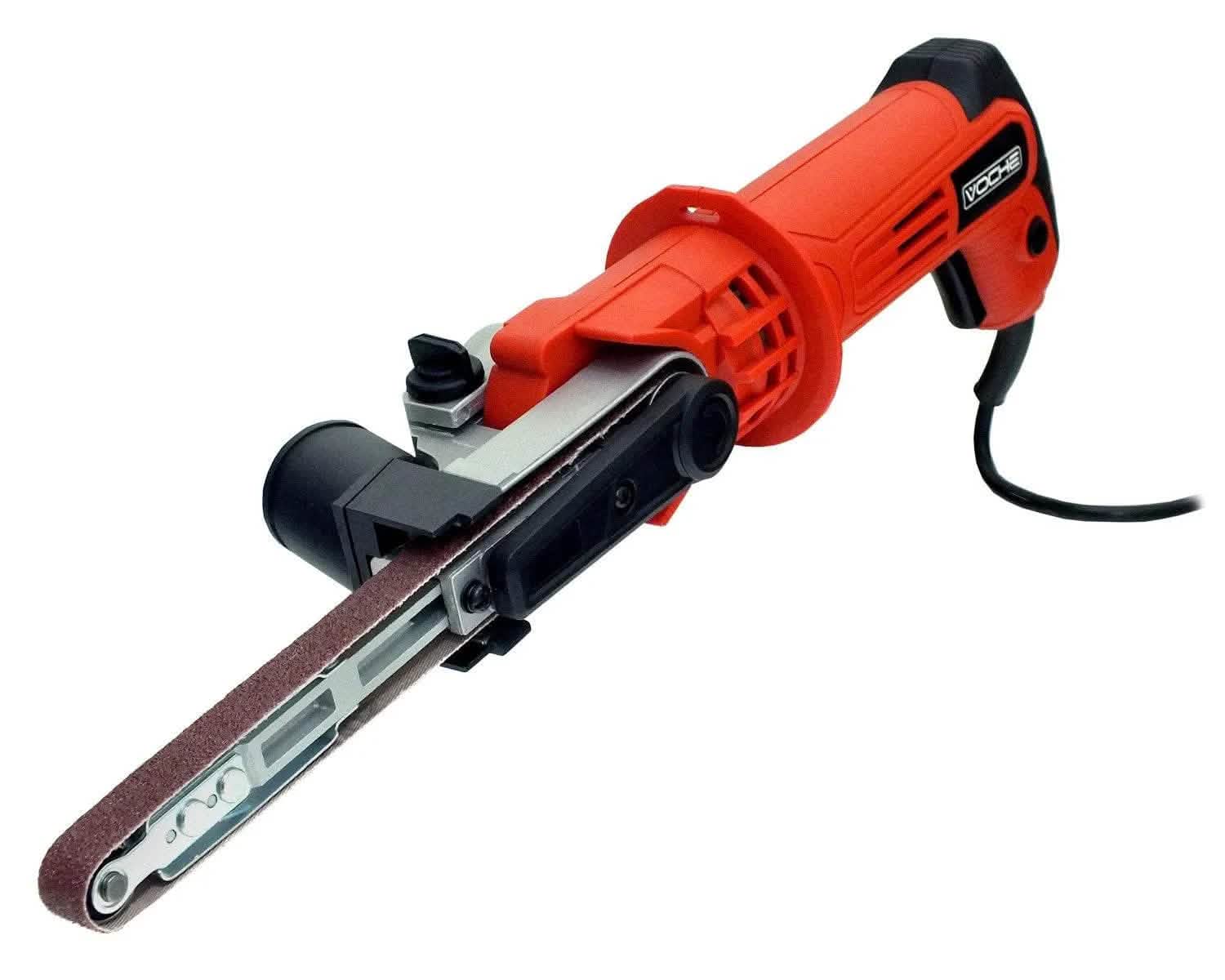 Voche-Tooltime VOCHE® 260W 13mm POWER BELT FINGER FILE SANDER & 23 ASSORTED GRIT SANDING BELTS