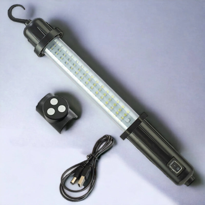 Voche torch VOCHE 100 LED RECHARGEABLE CORDLESS WORK GARAGE INSPECTION LAMP TORCH WORKLIGHT