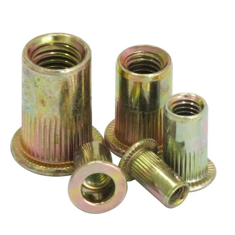 Voche Voche 100Pc Assorted Rivnuts Nutsert Countersunk Threaded Inserts M3 M4 M5 M6 M8