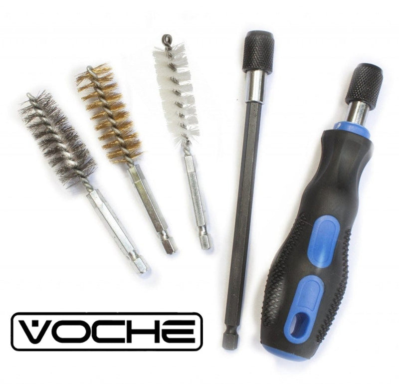 Voche Voche® 20 Part 1/4" Hex Twist Wire Brush Part Cleaning Rust Cleaner Car Wheel