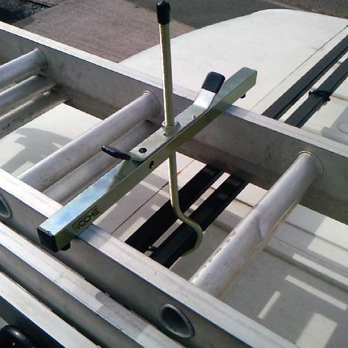 Voche Voche® 2Pc Universal Fitting Lockable Heavy Duty Car Van Roof Rack Ladder Clamps