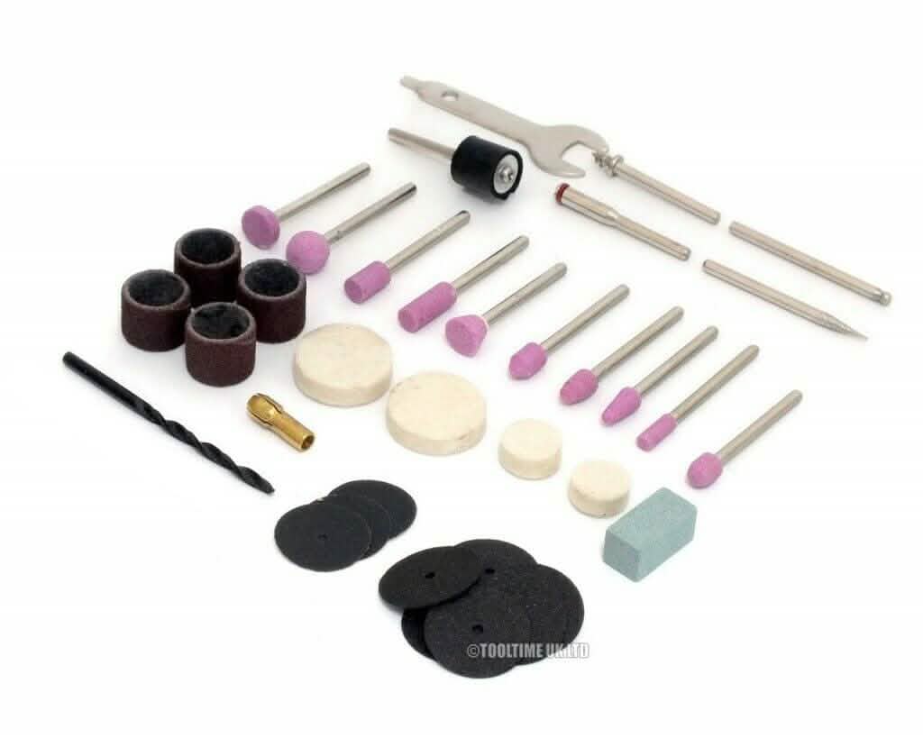 £21.99 Voche® Mini Rotary Hobby Drill Combi Multi Grinder Tool Set