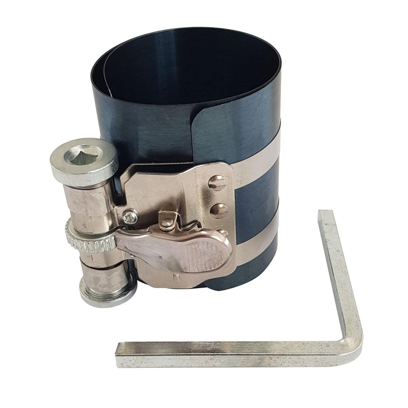 Voche Voche® Piston Ring Compressor 50-125 X 75Mm S/S Clamp & Pliers Set 1.2 - 6.4Mm