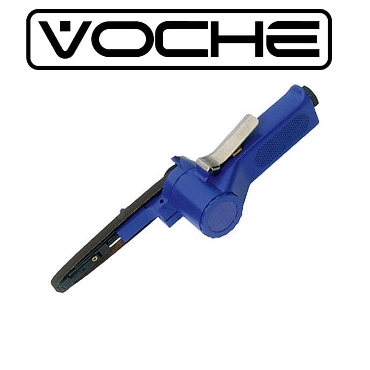 Voche Voche® Pro Quality 10Mm Air Belt Sander Finger File + 19 Sanding Belts 10mm X 330mm