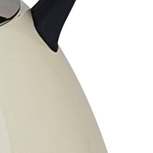 Voche Whistling Stovetop Kettle Whistling Kettle 3.0L Cream Stainless Steel - Gas Electric Induction Hobs VH076