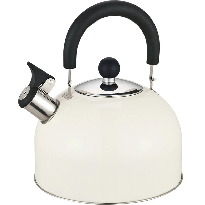 Voche Whistling Stovetop Kettle Whistling Kettle Stainless Steel Gas Electric Induction 2.5L - Choice Of Colour