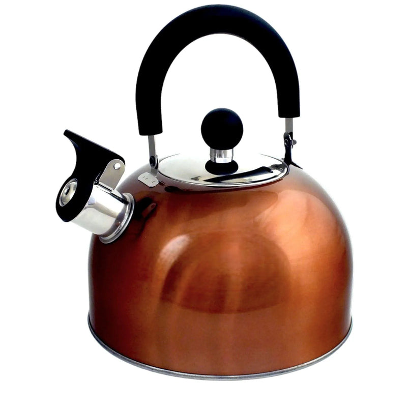 Voche Whistling Stovetop Kettle Whistling Kettle Stainless Steel Gas Electric Induction 2.5L - Choice Of Colour