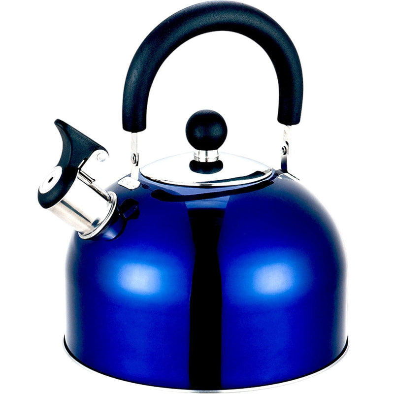 Voche Whistling Stovetop Kettle Whistling Kettle Stainless Steel Gas Electric Induction 2.5L - Choice Of Colour
