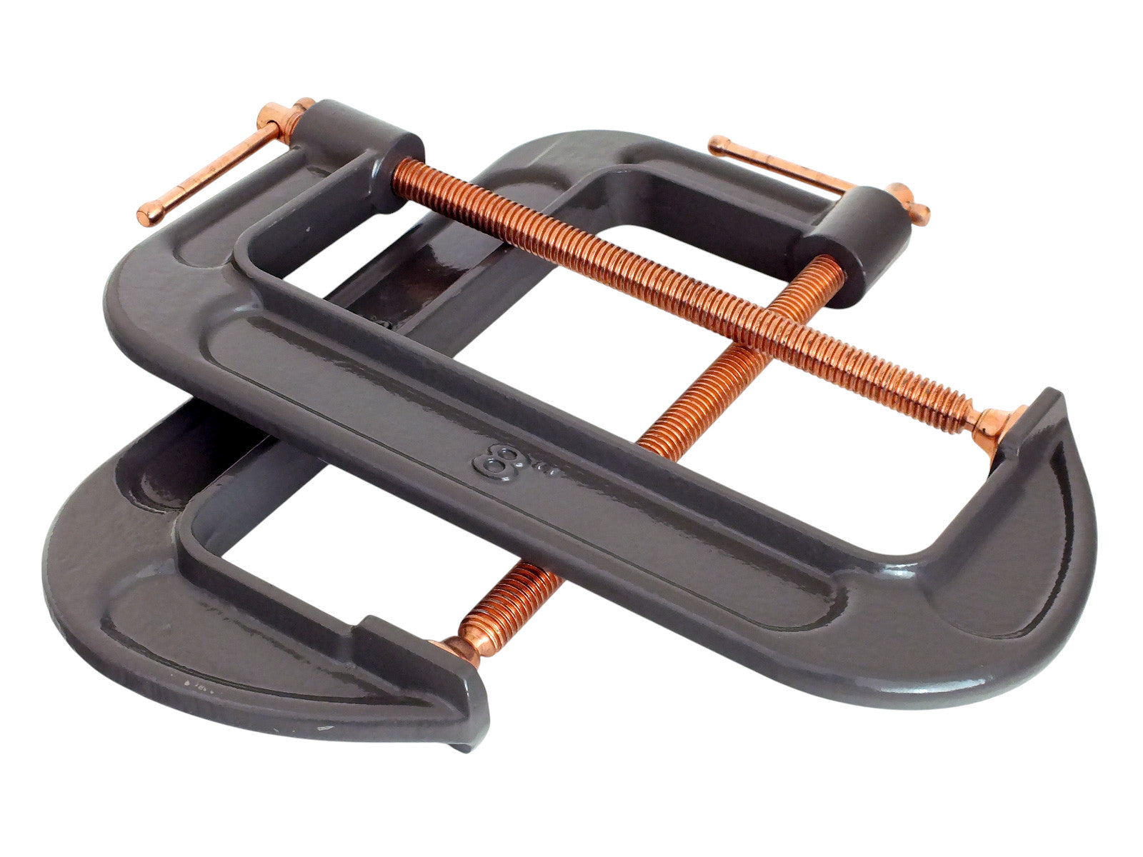 Pack of 2 Amtech 8" G Clamps Heavy Duty 200mm G-Clamps