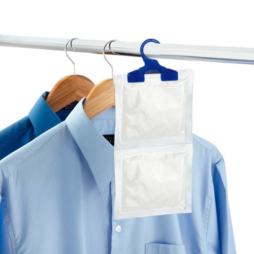 Pack of 6 Hanging Wardrobe Dehumidifiers | Helps prevent Damp Mould & Mildew
