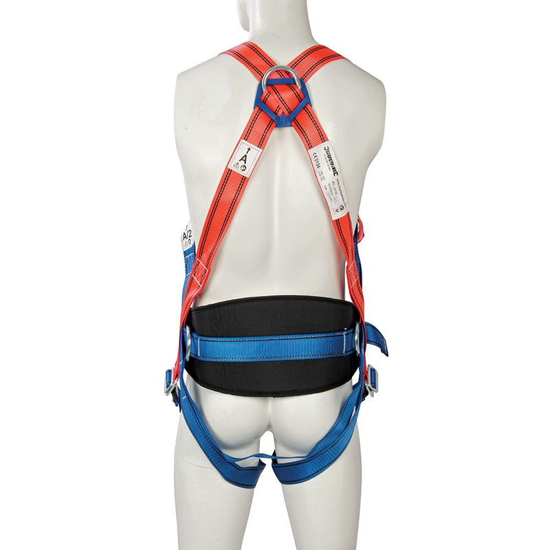 4-POINT FALL ARREST & RESTRAINT HARNESS 251483-tooltime.co.uk