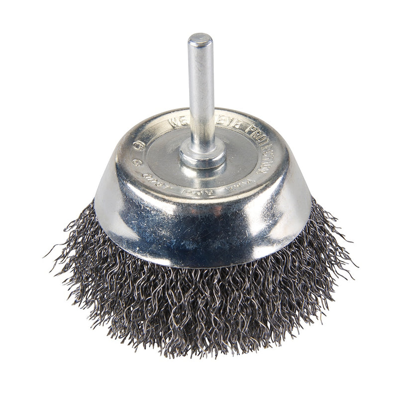 Silverline 75Mm Rotary Steel Wire Cup Brush Pb04