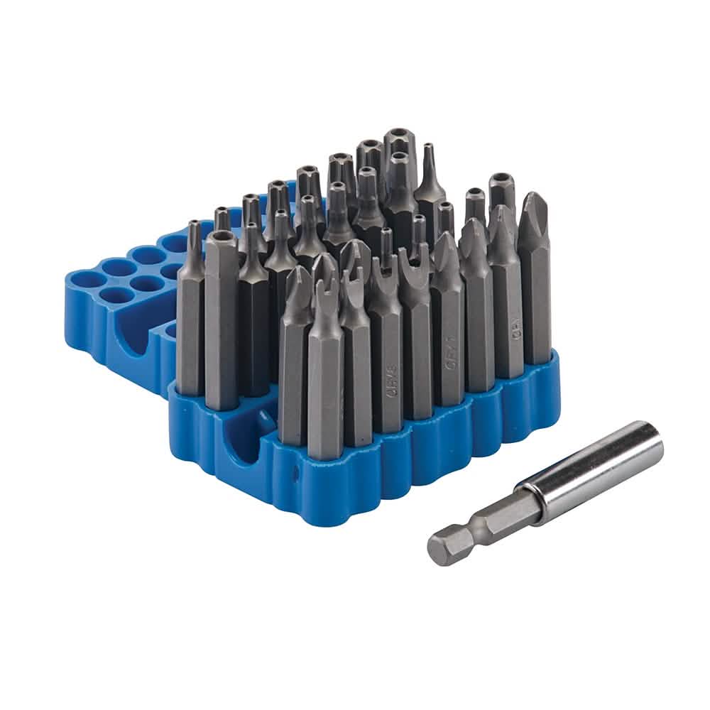Silverline 50Mm Security Bit Set 33Pce 245016