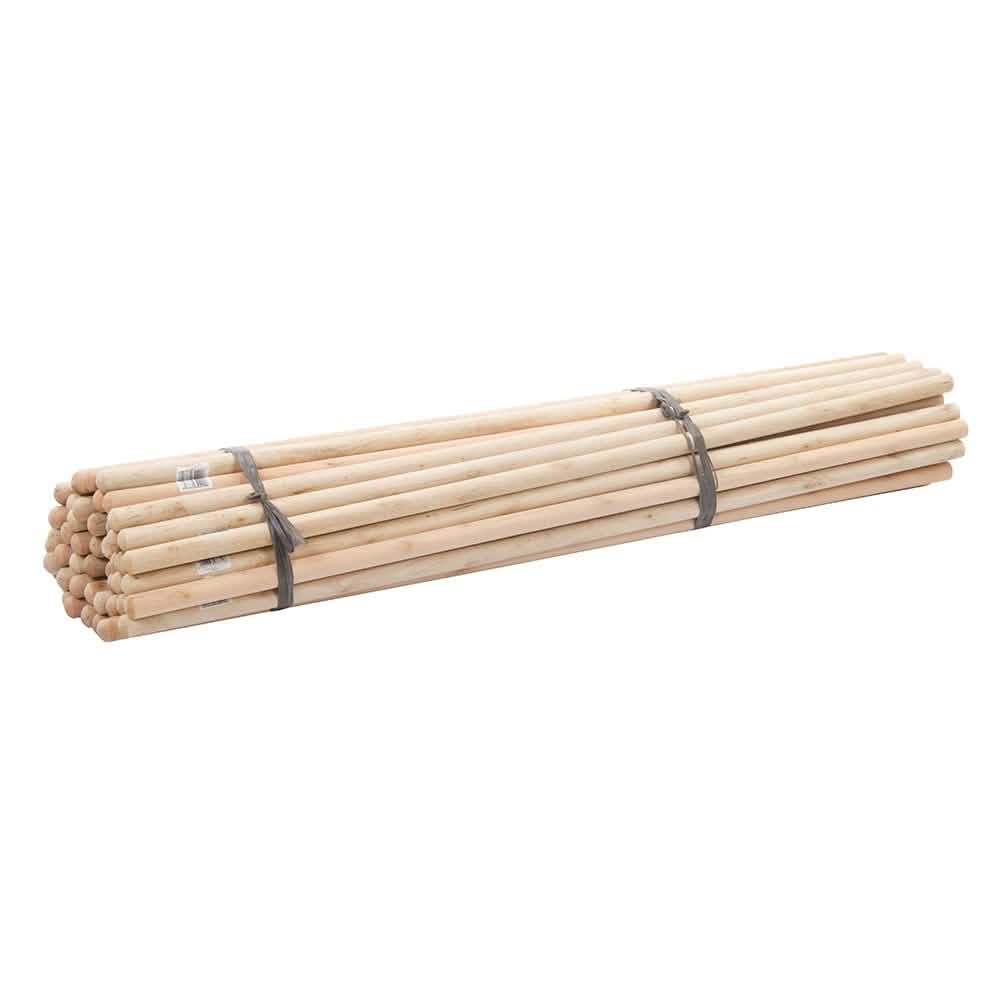 Silverline 4 X 1-1/8" Dia 50Pce Broom Handles 479573