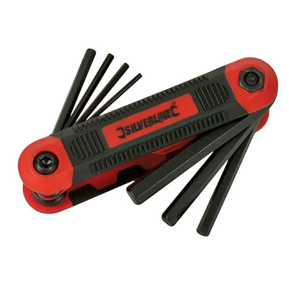 Silverline 1.5 - 8Mm Hex Key Metric Expert Tool 8Pce 656597