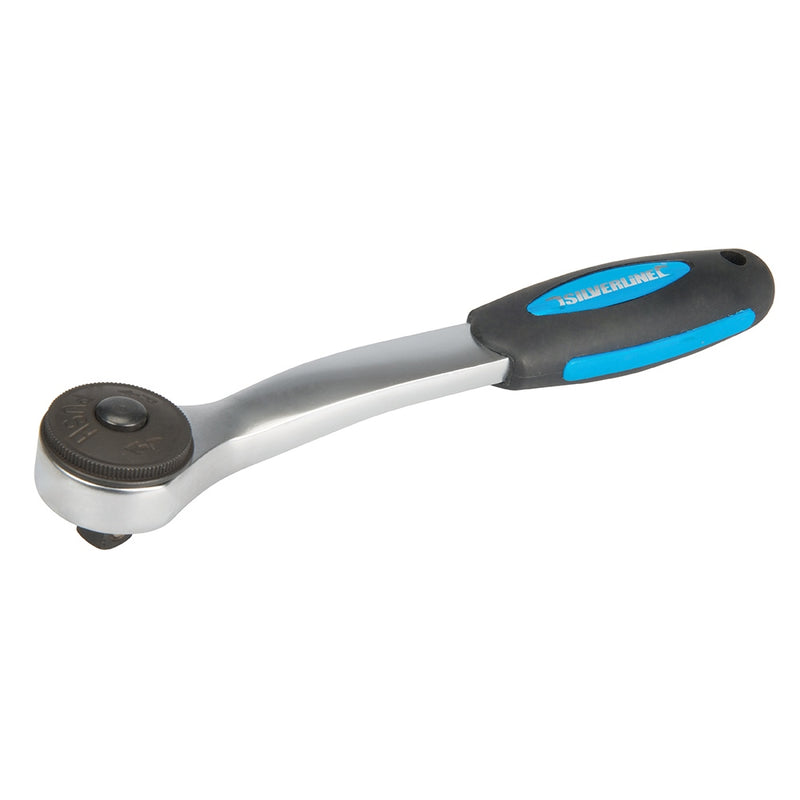 Silverline 3/8" 200Mm Heavy Duty Ratchet Handle 380862