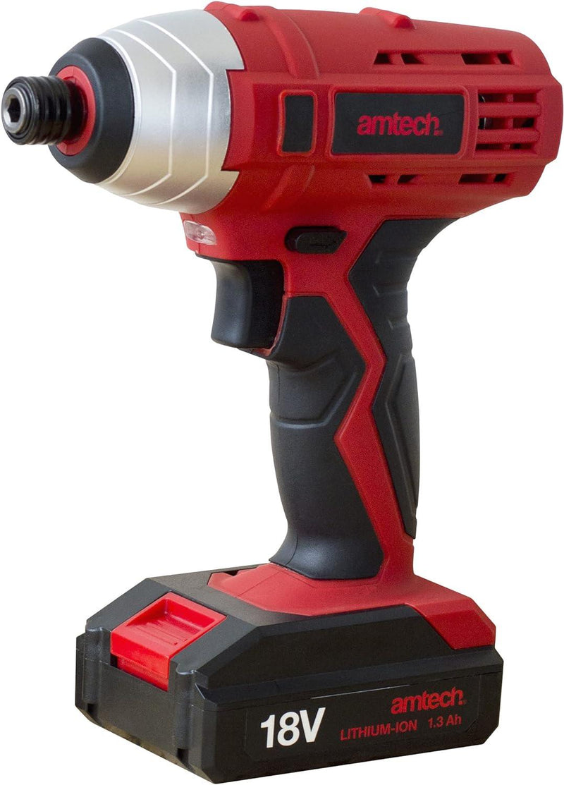 18v Cordless Impact Driver + Li-Ion Battery + Fast Charger - tooltime.co.uk