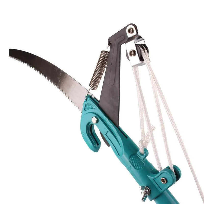 2.6M Extending Garden Tree Branch Pruner Cutter Saw + Telescopic Anvil Loppers - tooltime.co.uk