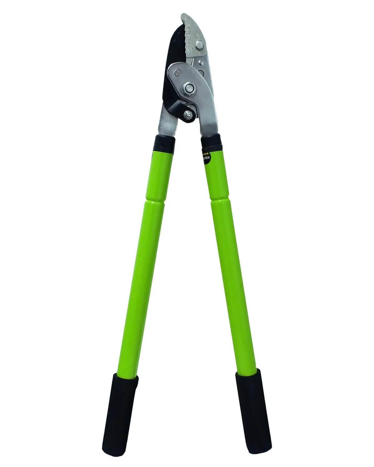 2.6M Extending Garden Tree Branch Pruner Cutter Saw + Telescopic Anvil Loppers - tooltime.co.uk