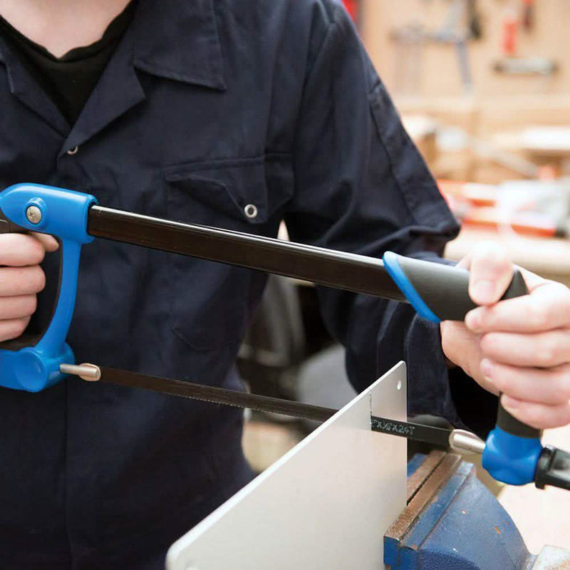 12" 300mm + 6" 150mm PRO ALLOY HACKSAWS + 25 BLADES - LIFETIME WARRANTY - tooltime.co.uk