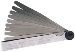 Draper 10 Blade Imperial Feeler Gauge Set Dr-36174