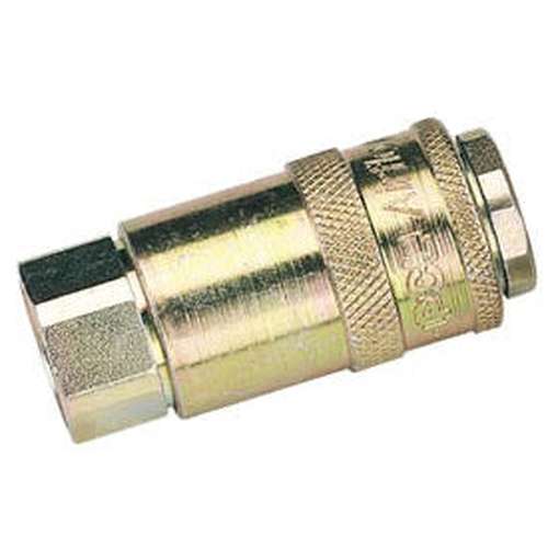 Draper 3/8" Female Thread Pcl Parallel Airflow Coupling (Sold Loose) Dr-37829