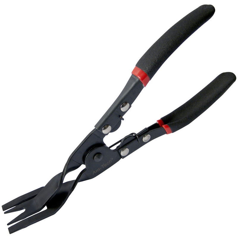 6PC CAR DOOR PANEL TRIM CLIP REMOVAL PLIERS & UPHOLSTERY REMOVER PRY BAR TOOLS - tooltime.co.uk