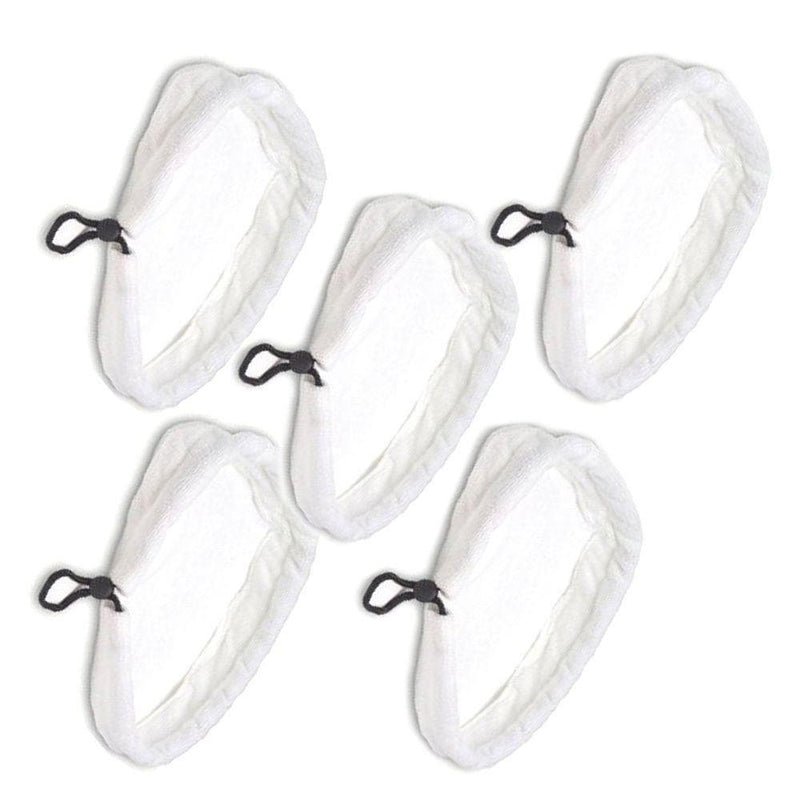 10 PACK COMPATIBLE REPLACEMENT MICROFIBRE FLOOR CLEANING PADS FOR HOT STEAM MOP - tooltime.co.uk