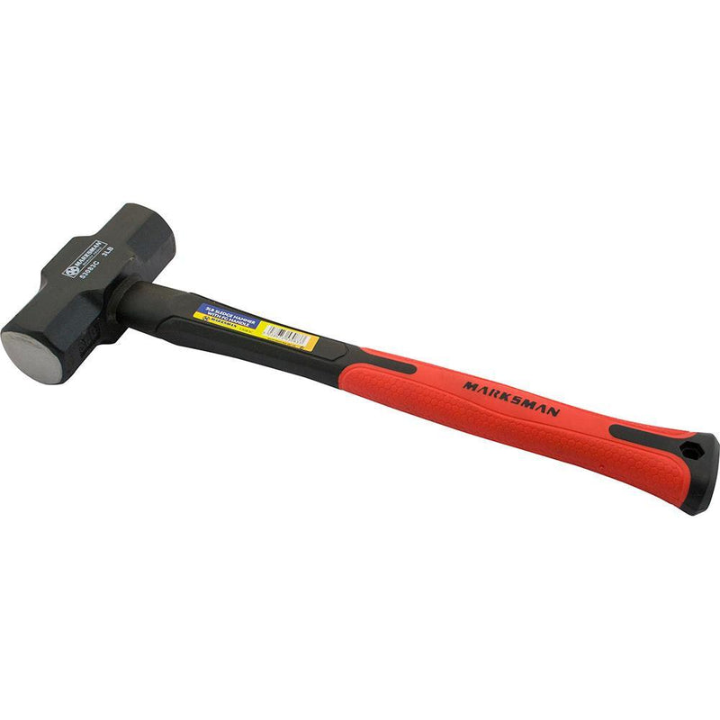 3lb Mini Lump Sledge Hammer Fibreglass Shaft Sledgehammer - tooltime.co.uk