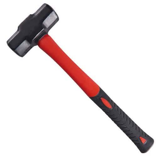 3lb Mini Lump Sledge Hammer Fibreglass Shaft Sledgehammer - tooltime.co.uk