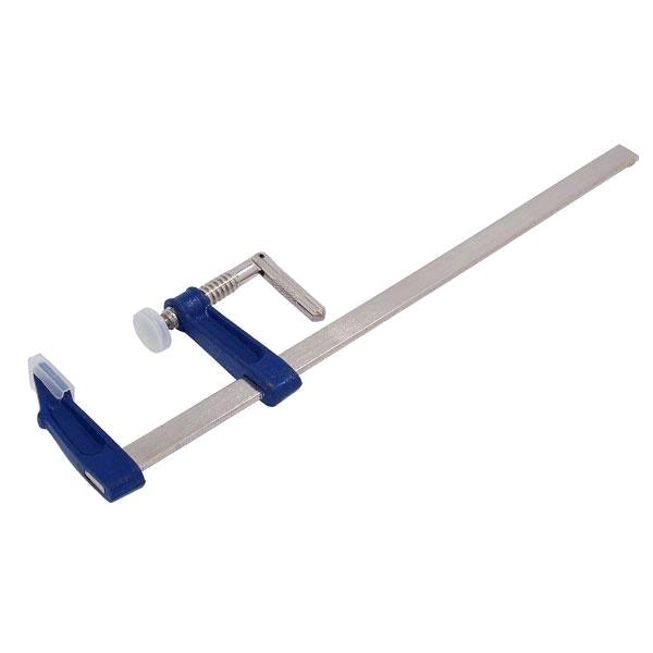4Pc Cast Iron 12" Wood Working F-clamps 50 X 300Mm Bricklaying Profile Clamps - tooltime.co.uk