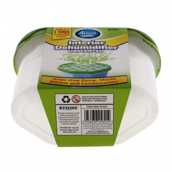 500ml Unscented Interior Dehumidifier | Pack of 1, 3, 6 or 12 available - tooltime.co.uk