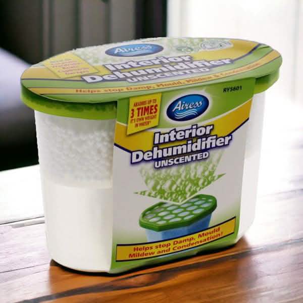 500ml Unscented Interior Dehumidifier | Pack of 1, 3, 6 or 12 available - tooltime.co.uk