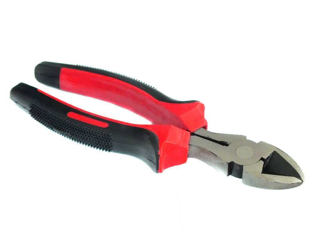 3PC 160mm 6" PLIER SET COMBINATION LONG NOSE & SIDE CUTTER WIRE CUTTING PLIERS - tooltime.co.uk