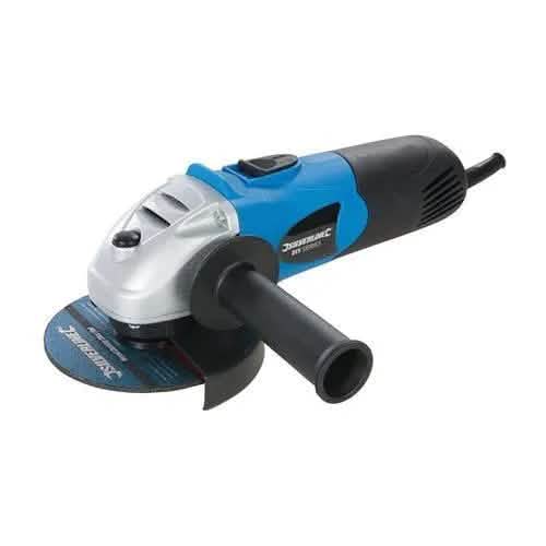 650W Angle Grinder 115Mm 4 1/2" - 3 Year Warranty Silverline 571295 - tooltime.co.uk
