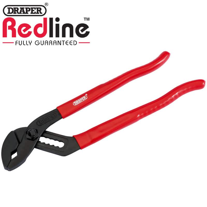 Draper 240mm Slim Jaw Slip Joint Waterpump Pliers Plumbing Wrench Grips 67643