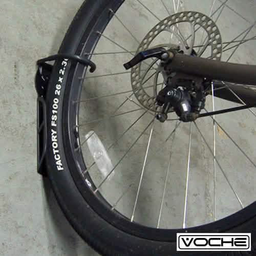 4 PACK VOCHE® WALL MOUNTED MOUNTABLE CYCLE STORAGE HOOKS SPACE SAVING BIKE RACKS - tooltime.co.uk
