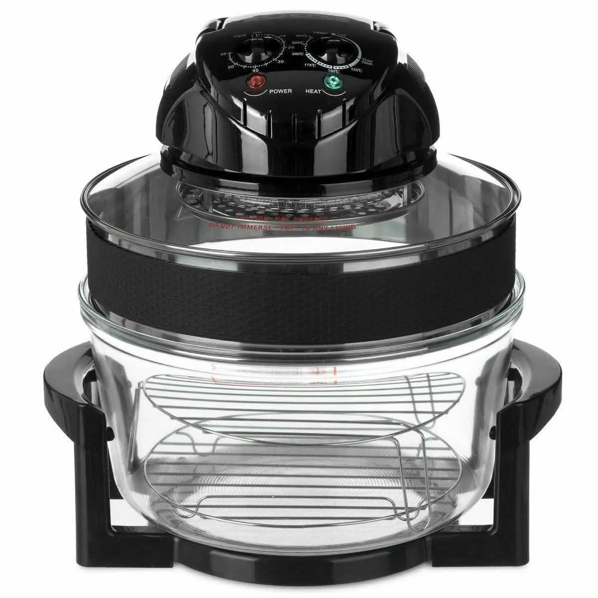 Air Fryer Halogen Convection Oven 1400W Electric Multi Function Cooker 12L / 17L - tooltime.co.uk