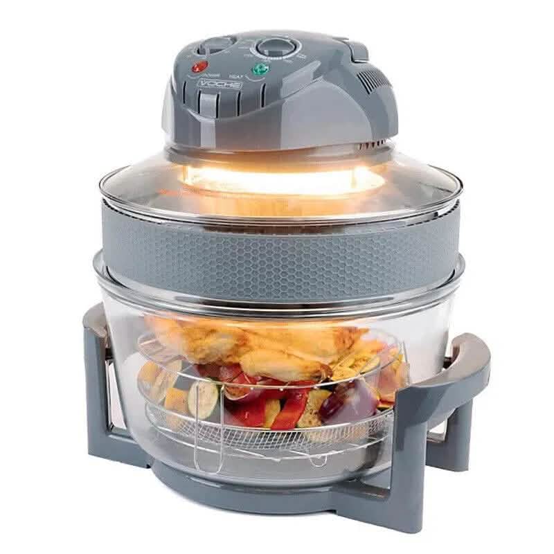 Air Fryer Halogen Convection Oven 1400W Electric Multi Function Cooker 12L / 17L - tooltime.co.uk