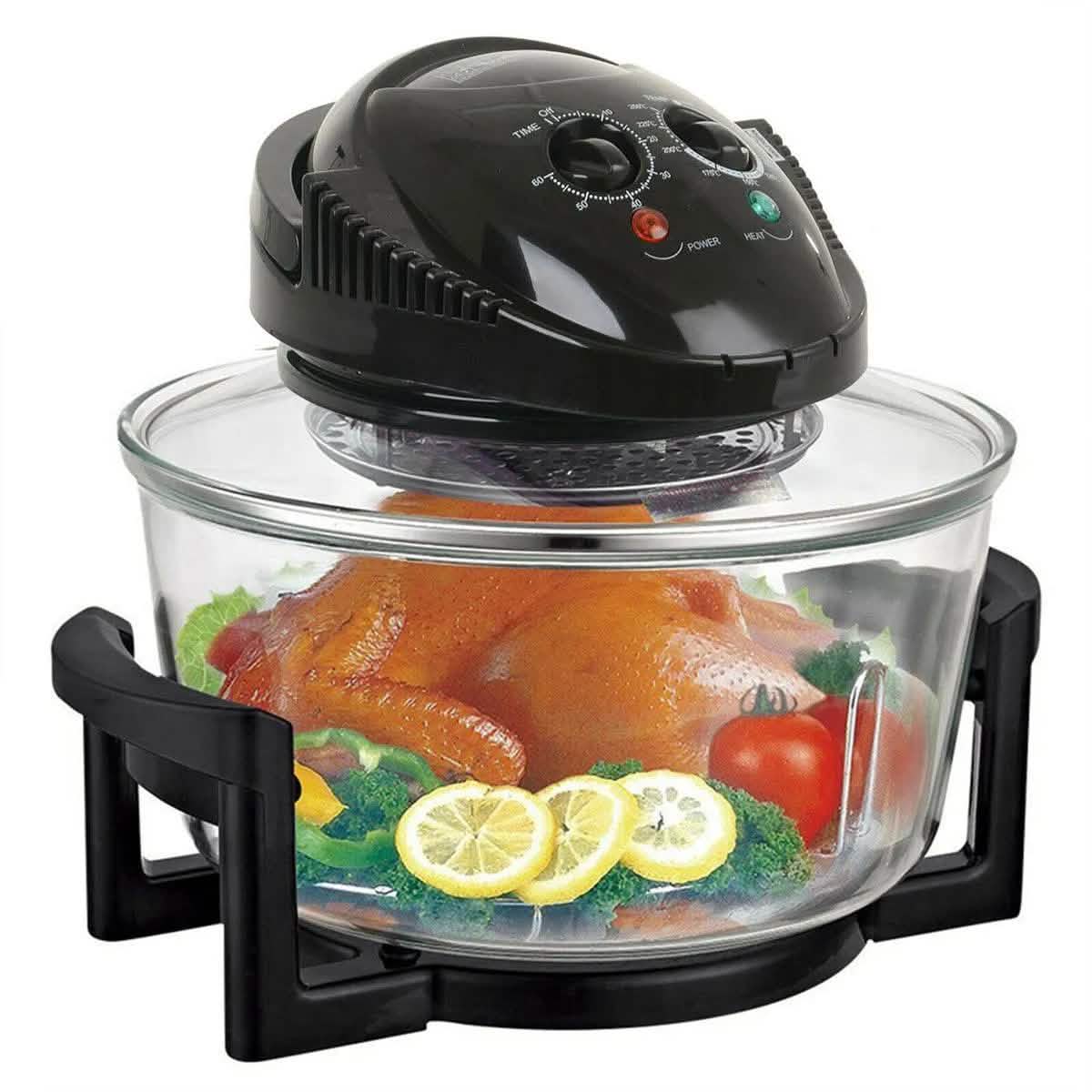 Air Fryer Halogen Convection Oven 1400W Electric Multi Function Cooker 12L / 17L - tooltime.co.uk