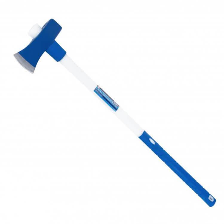 6LB WOOD MAUL AXE FIBREGLASS SHAFT RUBBER GRIP **LIFETIME WARRANTY**+ LOG BOMB - tooltime.co.uk