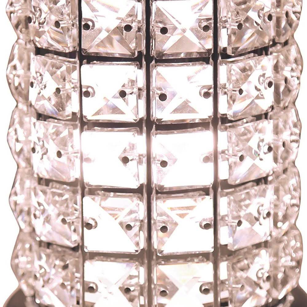 Aroma Electric Oil Burner Wax Melt Warmer - Clear Crystal - Touch Control - tooltime.co.uk
