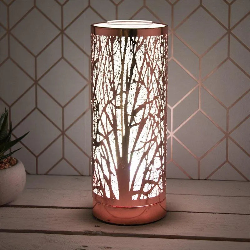 Aroma Lamp Oil Burner Forest Wax Melt Multi Colour Changing 7 LED - tooltime.co.uk