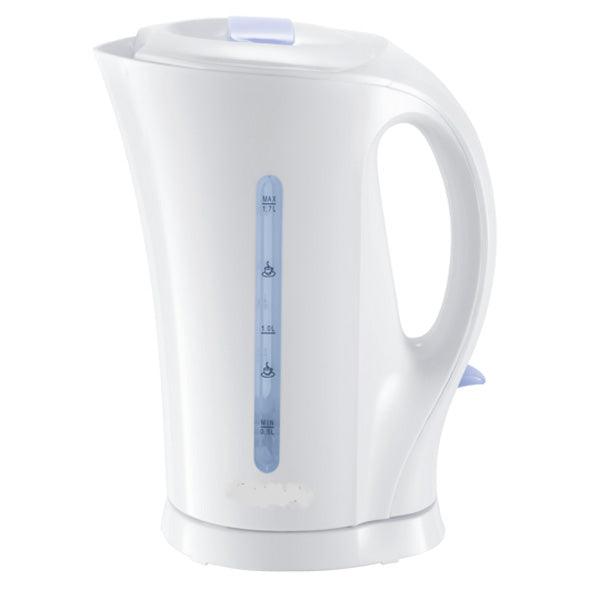 Cordless Electric White Kettle 2200W 1.7 Litre Jug Boil Dry Protection Voche - tooltime.co.uk