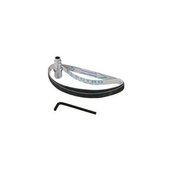 10Mm Air Belt Sander Air Powered Finger File Tool Plus 3 X 330Mm Sanding Belts - tooltime.co.uk