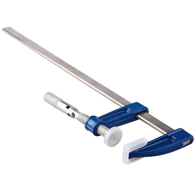4PC BRICK LAYERS PROFILE CLAMPS CAST IRON 12" WOOD WORKING F-CLAMPS 50 x 300mm-tooltime.co.uk